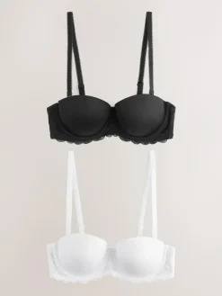 Next A-E Light Pad Strapless Multiway Bras 2 Pack^Women Bras