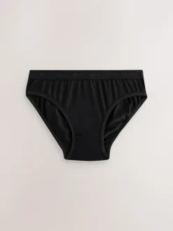 Online Next Bikini Briefs 10 Pack (5-16yrs) Black/White