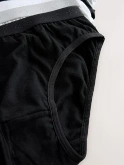 Online Next Bikini Briefs 10 Pack (5-16yrs) Black/White