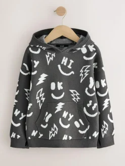 Next Knitted Hoodie (3-16yrs)^BOY Knitwear & Sweaters|Knitwear
