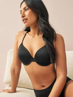 Next Black/White Full Cup A-E Smoothing Ultimate Comfort Bras 2 Pack^Women Bras|All Lingerie