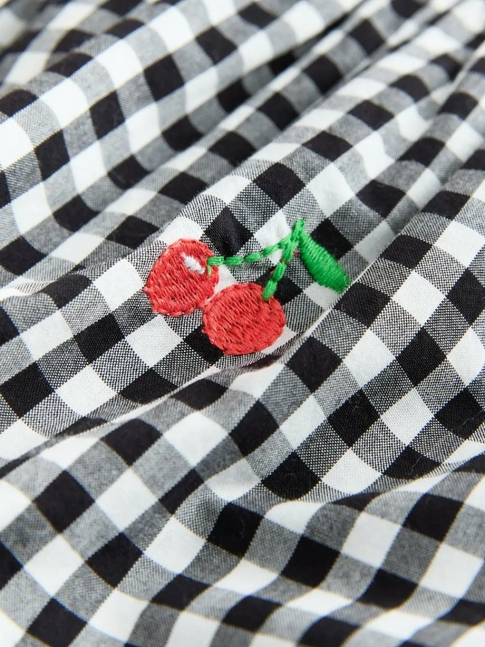 Outlet Next Sleeveless Playsuit (3mths-7yrs) Black/White Gingham