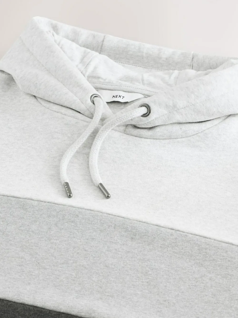 Discount Next Overhead Hoodie Colour Blocking Sweatshirt Black/White