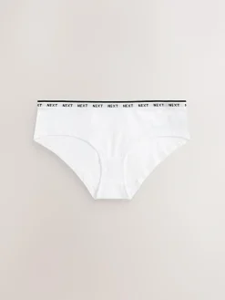 Next Short Cotton Logo Knickers 7 Pack^Women Panties|All Lingerie