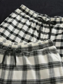 Next Black/White Short Sleeve 100% Cotton Pyjamas 2 Pack^Women Pyjamas|All Night & Lounge