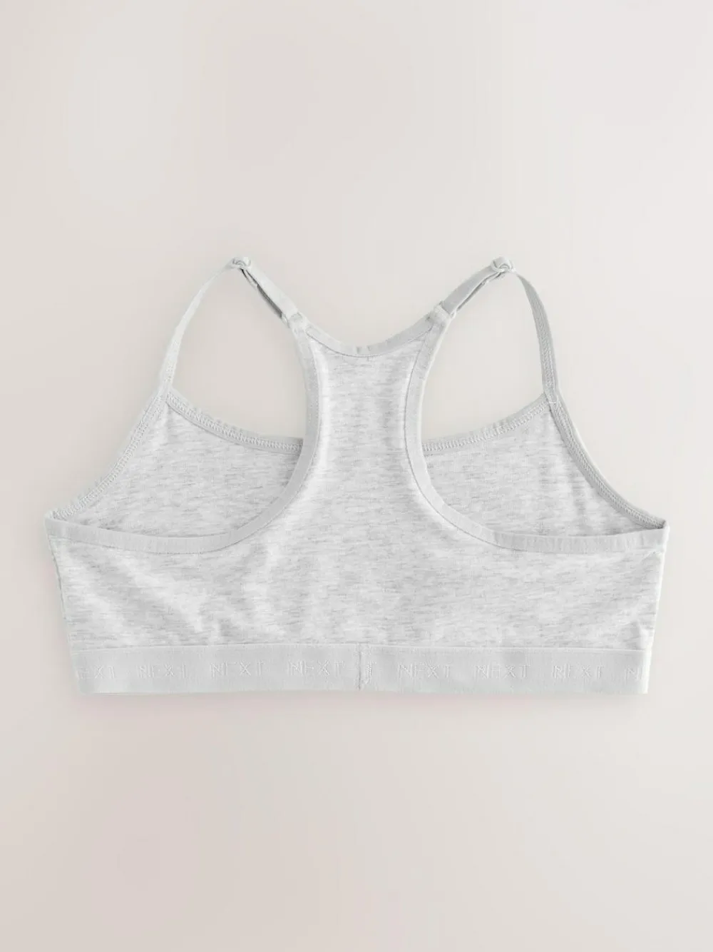 Hot Next Strappy Racer Back Crop Tops 3 Pack (5-16yrs) Black/White