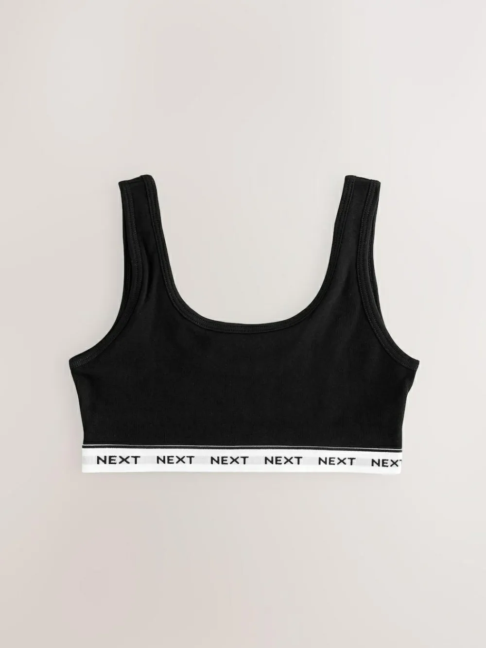 Next Black/White/Grey Crop Tops 3 Pack (5-16yrs)^ Bras & Crop Tops