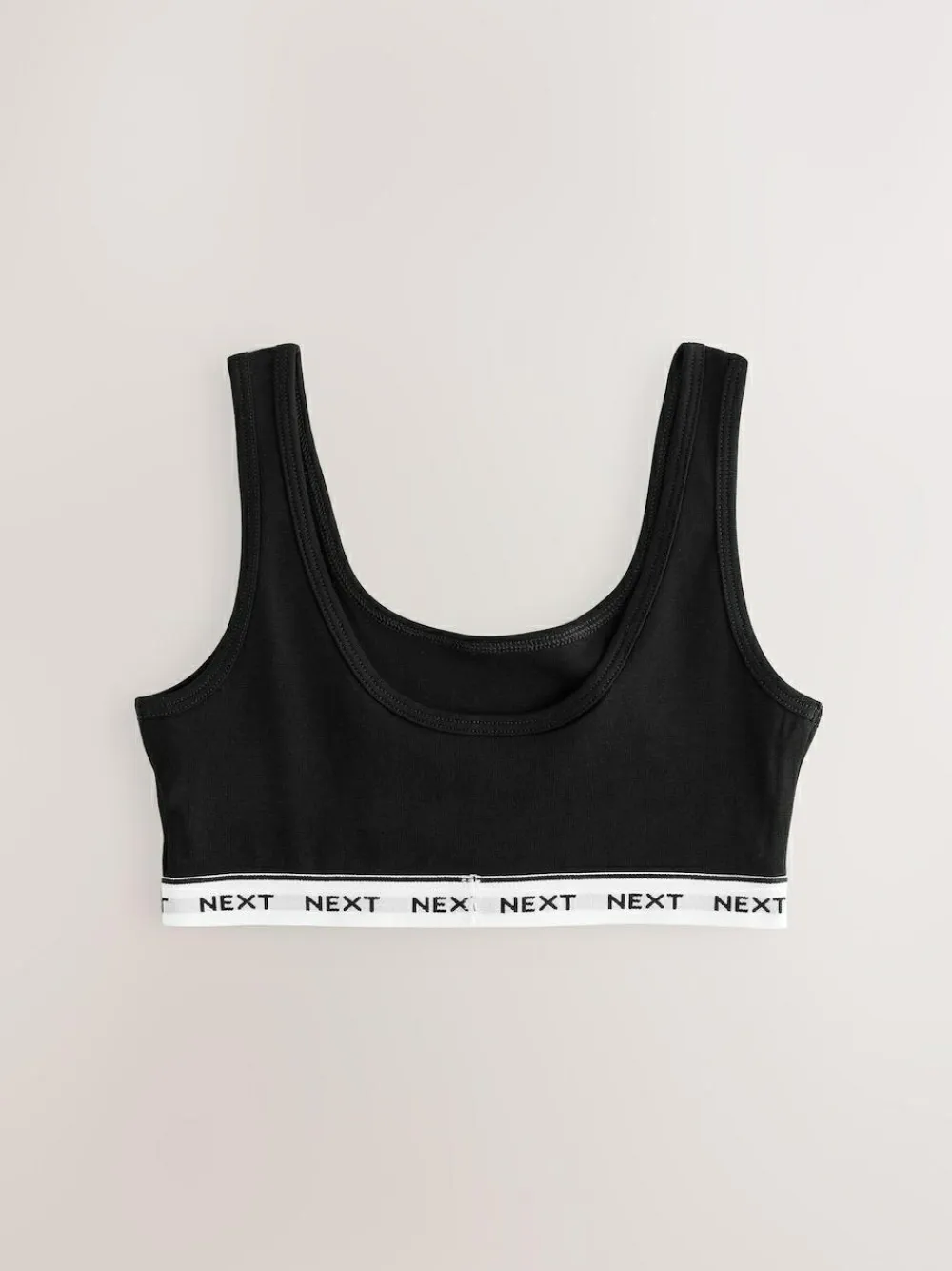 Next Black/White/Grey Crop Tops 3 Pack (5-16yrs)^ Bras & Crop Tops
