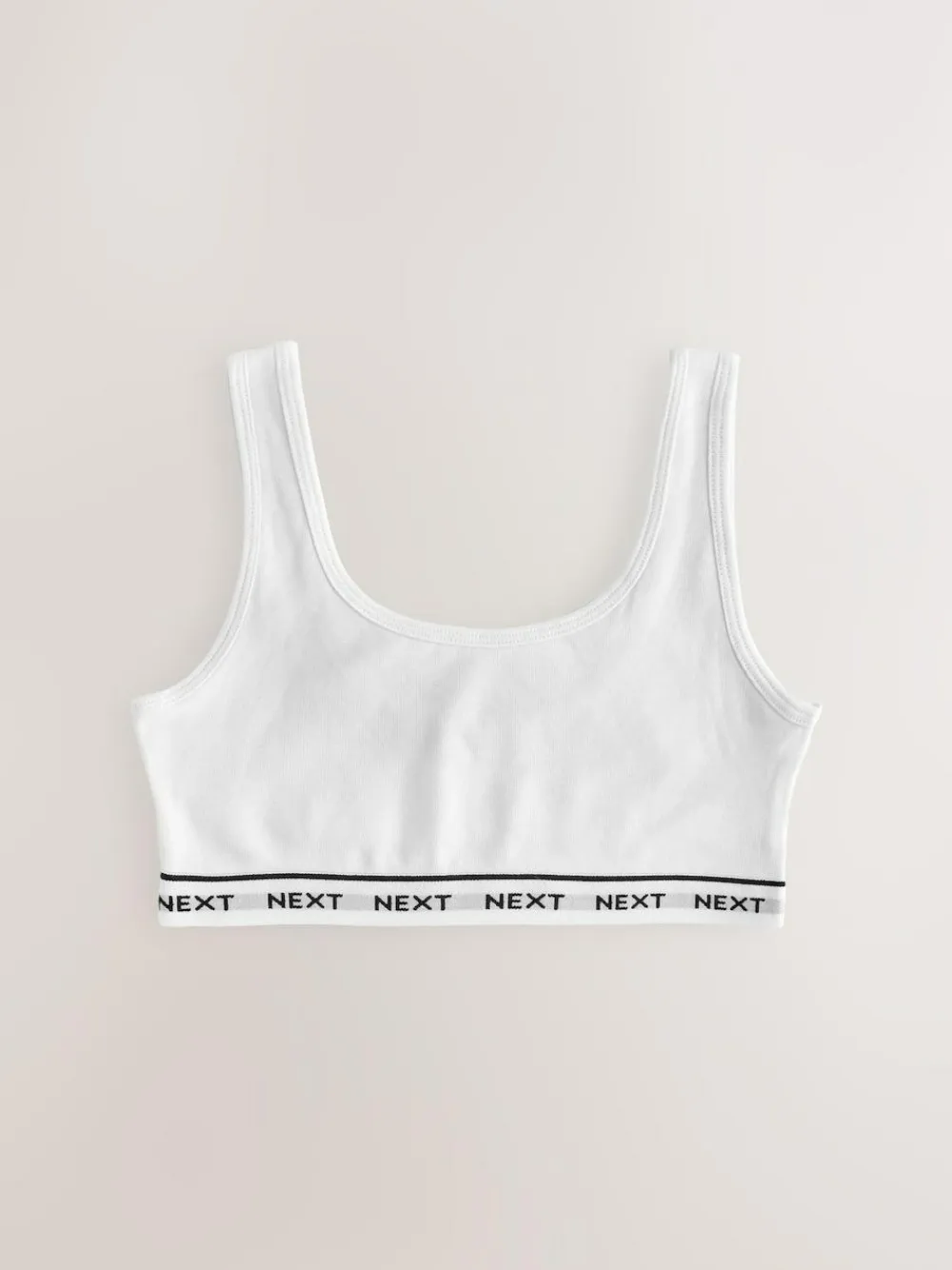 Next Black/White/Grey Crop Tops 3 Pack (5-16yrs)^ Bras & Crop Tops