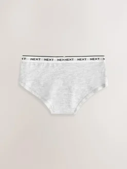 Clearance Next Hipster Briefs 10 Pack (2-16yrs) Black/White/Grey