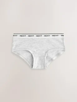 Clearance Next Hipster Briefs 10 Pack (2-16yrs) Black/White/Grey