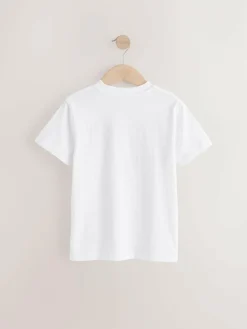 Next 4 Pack Short Sleeve Small Graphic T-Shirts 4 Pack (3-16yrs)^BOY T-Shirts