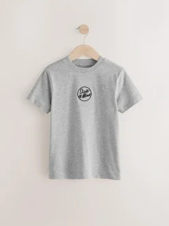 Next 4 Pack Short Sleeve Small Graphic T-Shirts 4 Pack (3-16yrs)^BOY T-Shirts