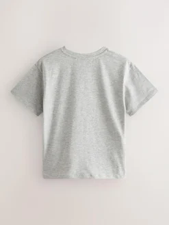 Next Black/White/Grey Oversized T-Shirts 3 Pack (3-16yrs)^ T-Shirts
