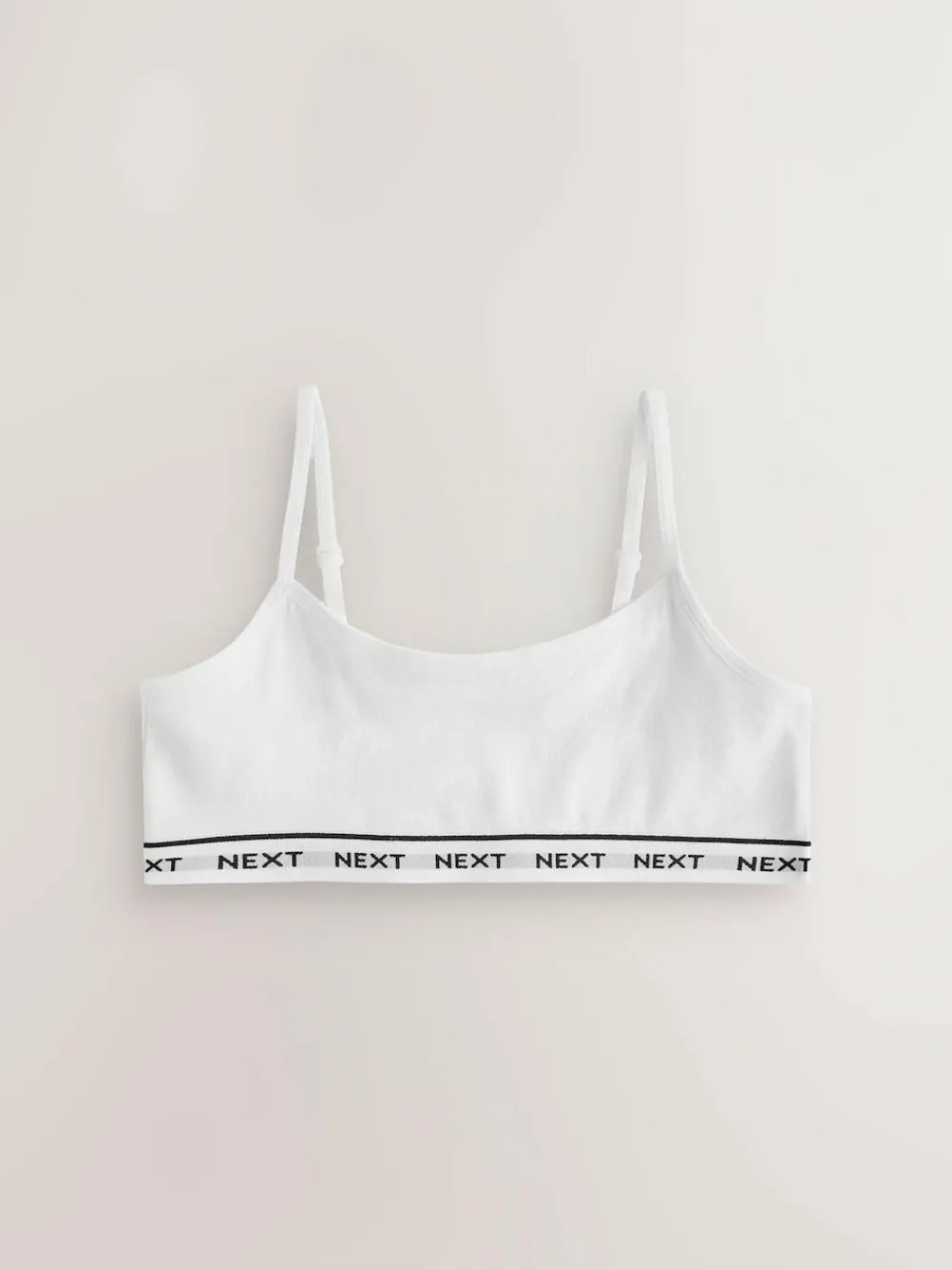 Discount Next Strappy Crop Tops 7 Pack (5-16yrs) Black/White/Grey
