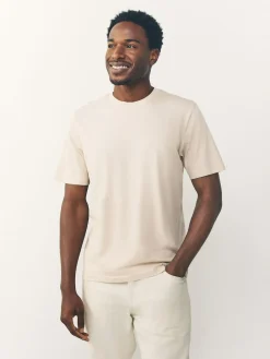 Next Black/White/Grey/Slate Grey/Stone/Brown Regular Fit Essential Cotton T-Shirts 6 Pack^ Nightwear|Tops & T-Shirts