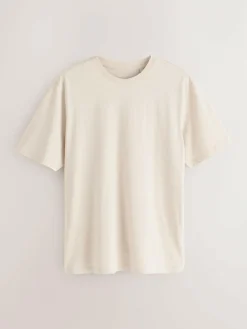 Next Black/White/Grey/Slate Grey/Stone/Brown Regular Fit Essential Cotton T-Shirts 6 Pack^ Nightwear|Tops & T-Shirts