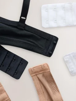 Next Black/White/Nude Pad Plunge A-E Ultimate Comfort Smoothing T-Shirt Bras 3 Pack^Women Bras