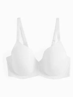 Next Black/White/Pastel Rose Nude Pad Full Cup DD+ Cotton Blend Ultimate Comfort Bras 3 Pack^Women Dd+ Range