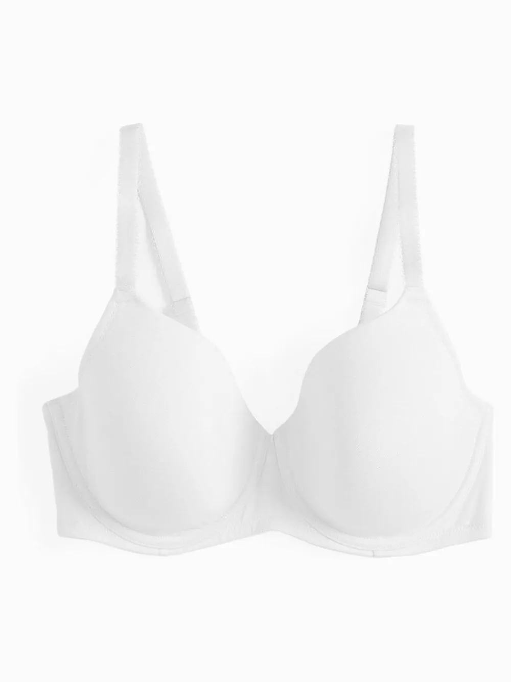 Next Black/White/Pastel Rose Nude Pad Full Cup DD+ Cotton Blend Ultimate Comfort Bras 3 Pack^Women Dd+ Range