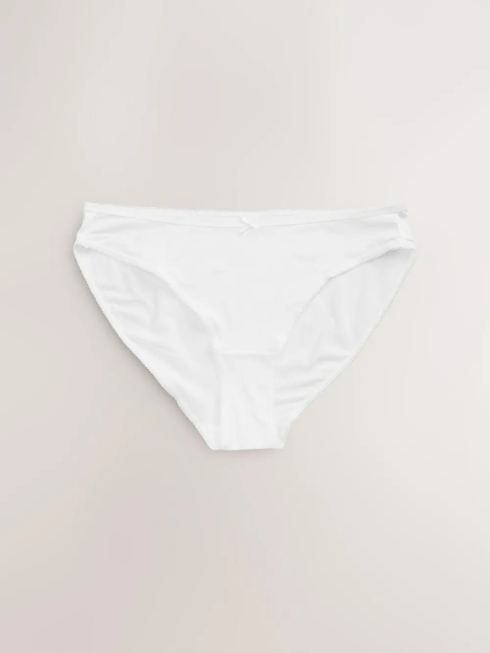 Sale Next High Leg Microfibre Knickers 7 Pack Black/White/Praline Nude