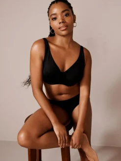 Next Non Pad Full Cup DD+ Microfibre Smoothing Ultimate Comfort T-Shirt Bras 3 Pack^Women Dd+ Range