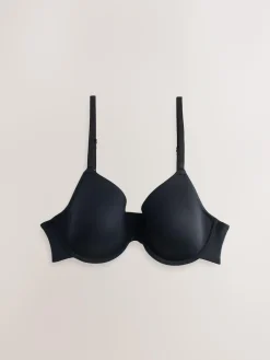 Next Black/White/Praline Nude Pad Full Cup A-E Ultimate Comfort Smoothing T-Shirt Bras 3 Pack^Women Bras|All Lingerie