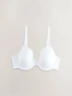 Next Black/White/Praline Nude Pad Full Cup A-E Ultimate Comfort Smoothing T-Shirt Bras 3 Pack^Women Bras|All Lingerie