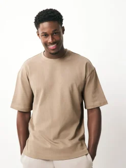 Next Relaxed Fit Heavyweight T-Shirts 5 Pack^ Nightwear|Tops & T-Shirts