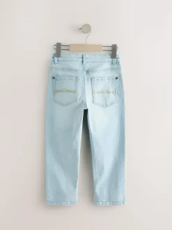 Sale Next Bleach Wash Loose Fit Stretch Jeans (3-17yrs)