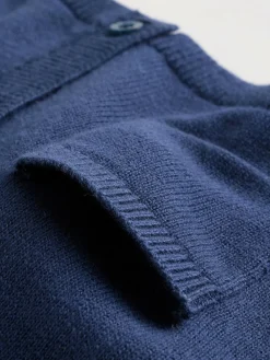 Sale Next Blue 100% Cotton Knitted Baby Cardigans 2 Pack (0mths-3yrs)