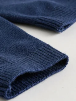 Sale Next Blue 100% Cotton Knitted Baby Cardigans 2 Pack (0mths-3yrs)