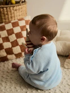 New Next 100% Cotton Top and Joggers Baby 2 Piece Set (0mths-2yrs) Blue