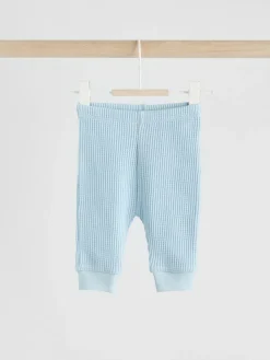 New Next 100% Cotton Top and Joggers Baby 2 Piece Set (0mths-2yrs) Blue
