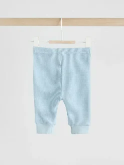 New Next 100% Cotton Top and Joggers Baby 2 Piece Set (0mths-2yrs) Blue