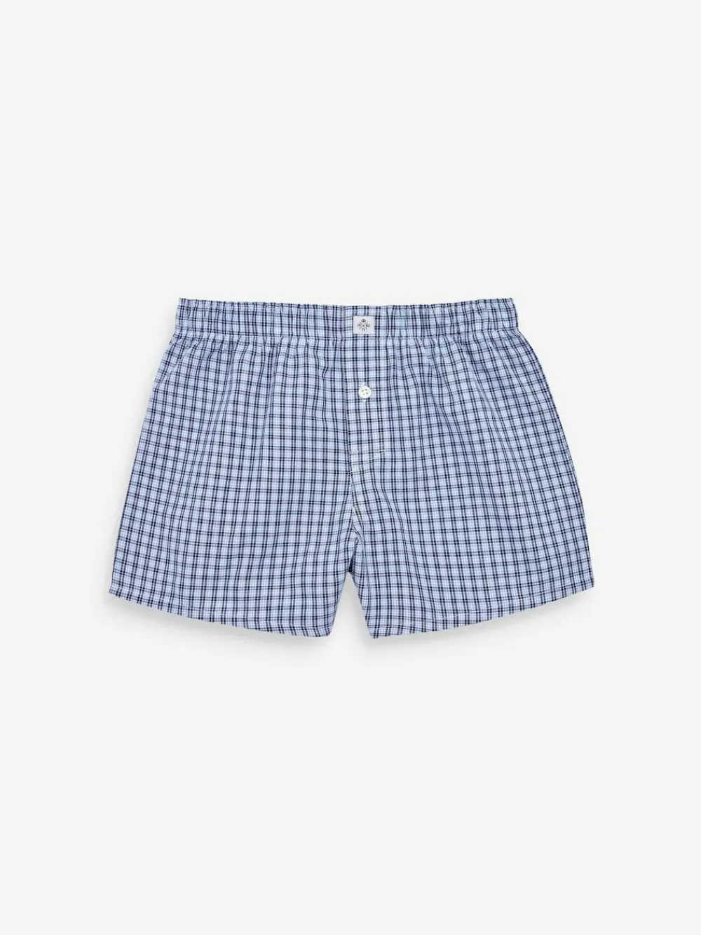 Sale Next Blue 100% Cotton Woven Trunks 3 Pack (2-16yrs)