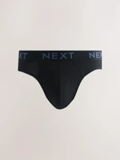 Sale Next 10 pack Cotton Rich Briefs Blue / Grey Marl