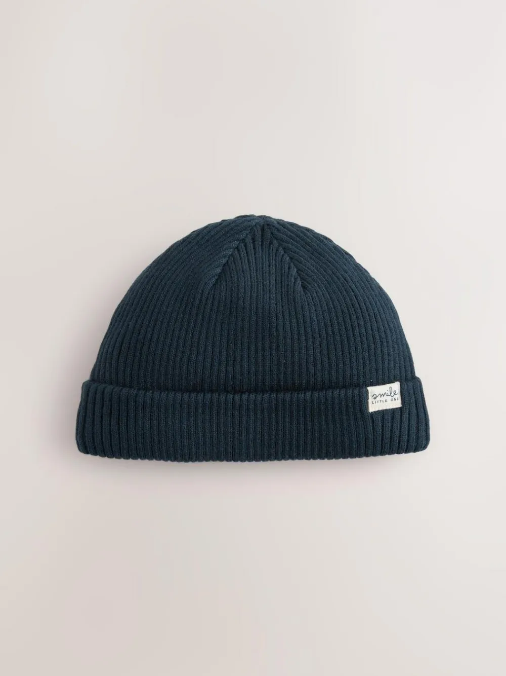 New Next 2 Pack Baby Beanie Knitted Hats (0mths-2yrs) Blue