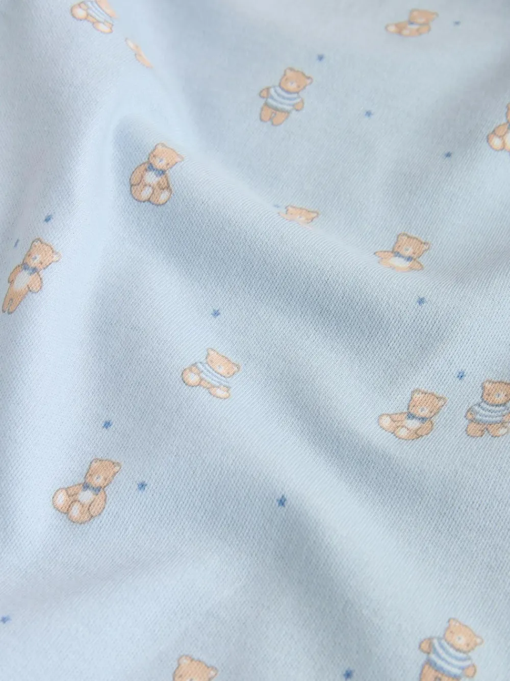 Hot Next Blue 5 Pack Baby Bear Vest Bodysuits