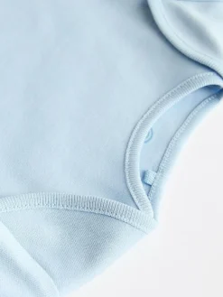 Discount Next Blue 7 Pack Baby Long Sleeve Bodysuits