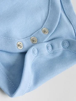 Next Blue 5 Pack Baby Long Sleeve Bodysuits^BOY Baby Winter Clothing|Bodysuits & Vests