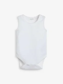 Next Blue 7 Pack Baby Vest Bodysuits^BOY Bodysuits & Vests|Vests