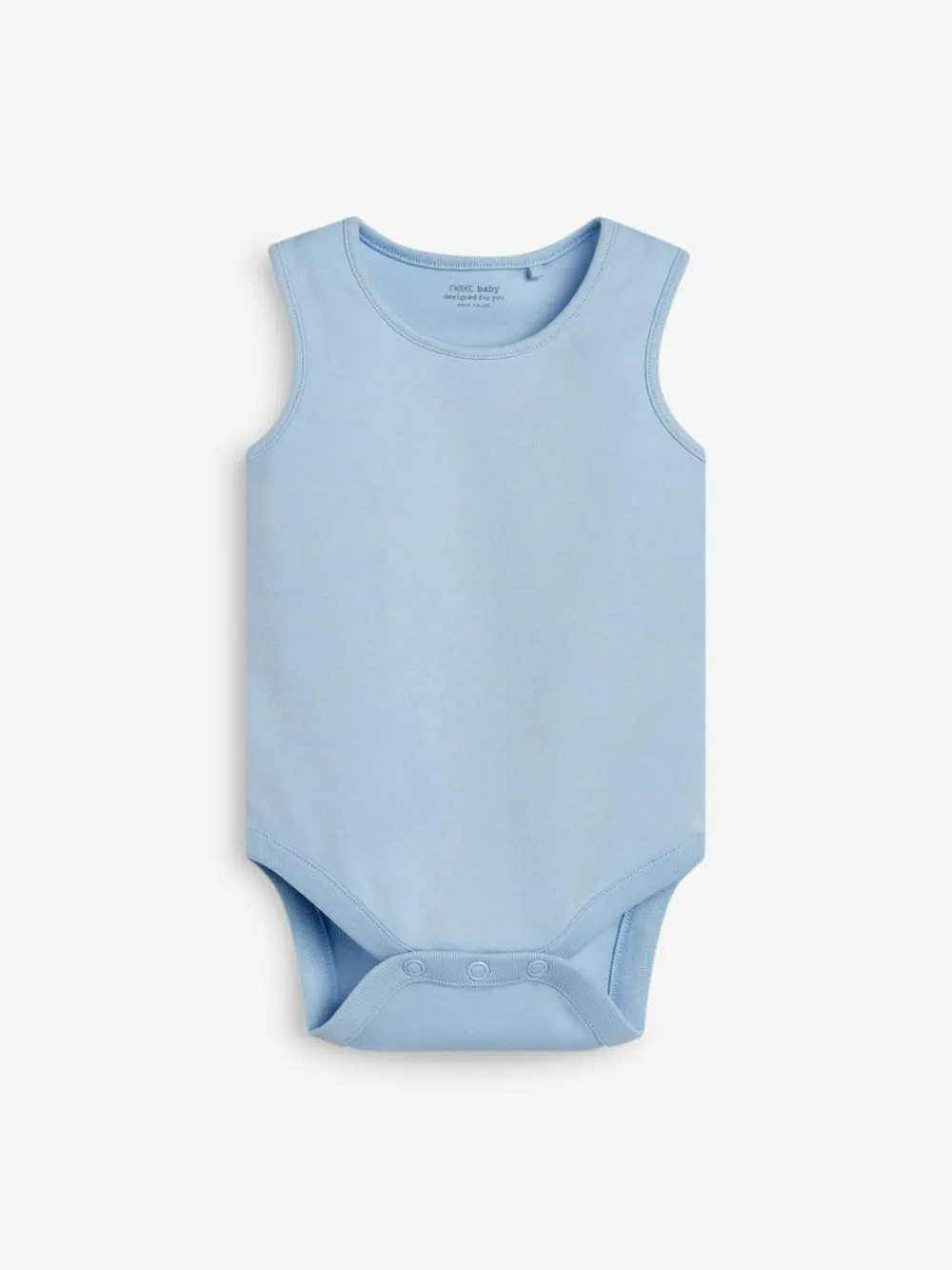 Next Blue 7 Pack Baby Vest Bodysuits^BOY Bodysuits & Vests|Vests