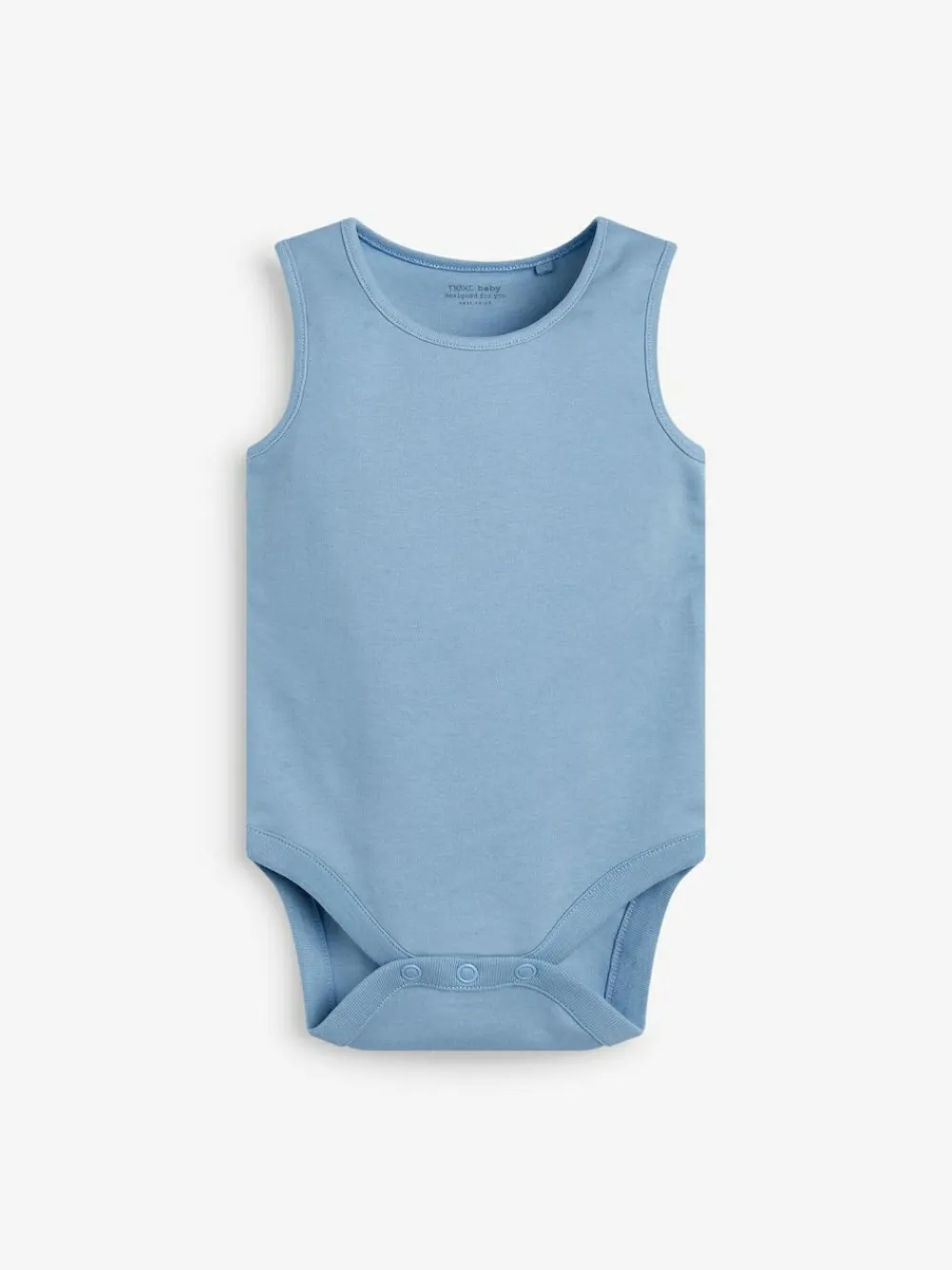 Next Blue 7 Pack Baby Vest Bodysuits^BOY Bodysuits & Vests|Vests