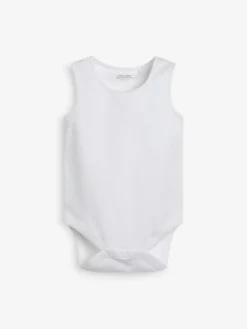Next Blue 7 Pack Baby Vest Bodysuits^BOY Bodysuits & Vests|Vests