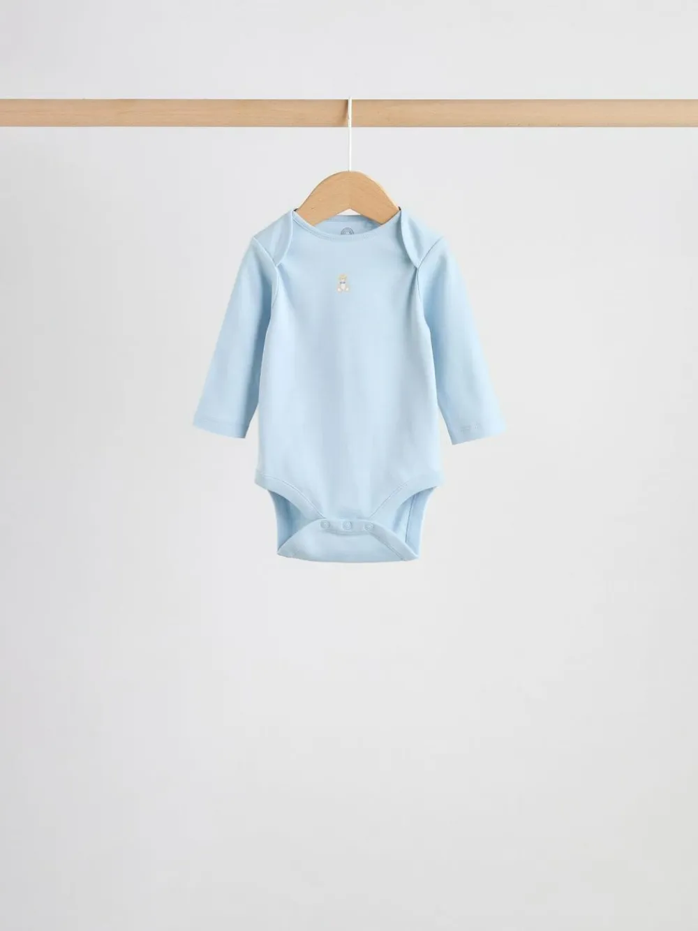 Sale Next Blue 5 Pack Long Sleeved Baby Bear Bodysuit