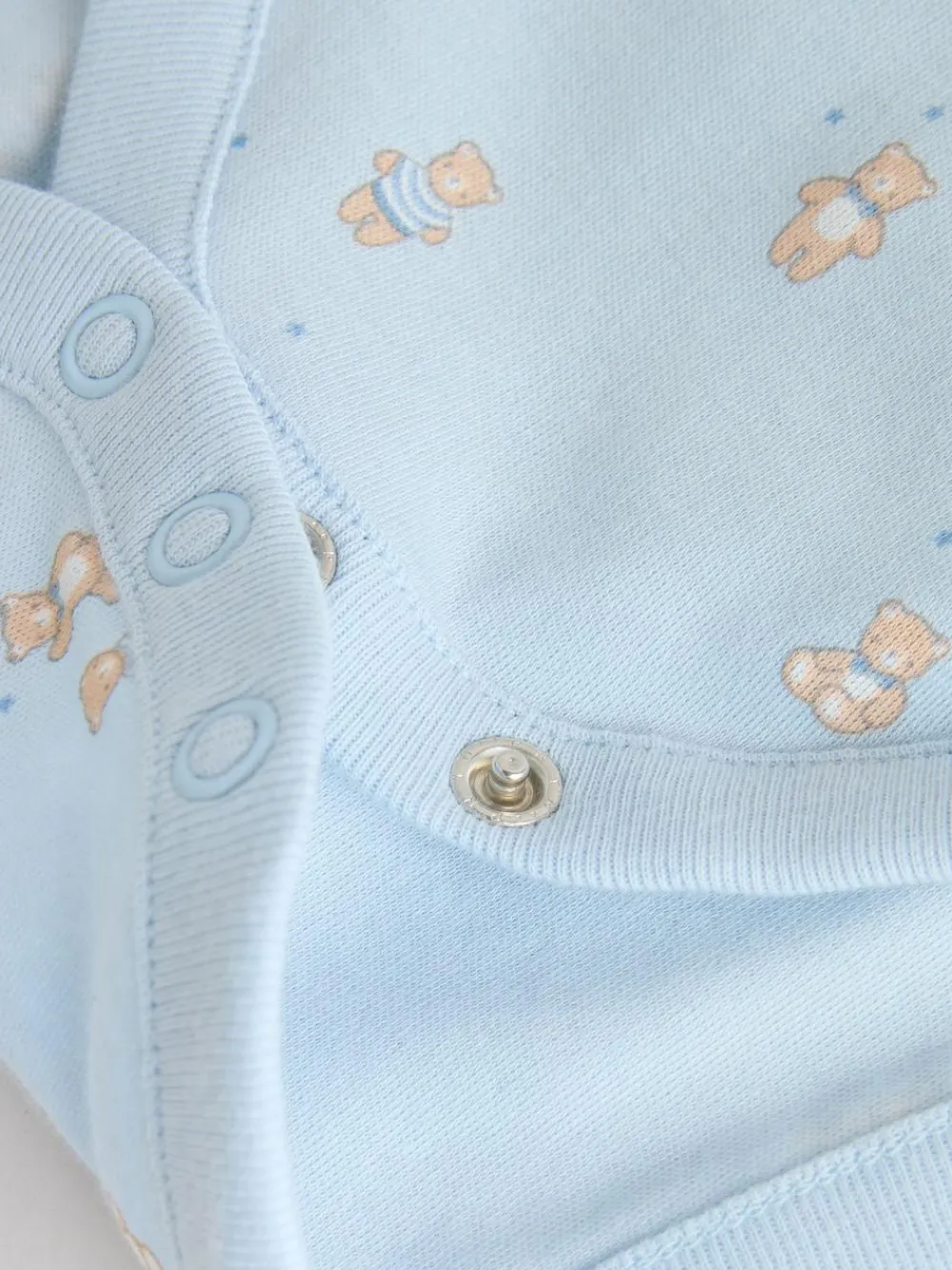 Sale Next Blue 5 Pack Long Sleeved Baby Bear Bodysuit