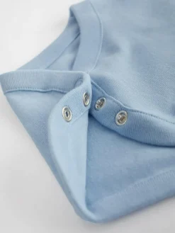 Next Blue 10 Pack Plain Baby Bodysuits^BOY Baby Winter Clothing|Bodysuits & Vests