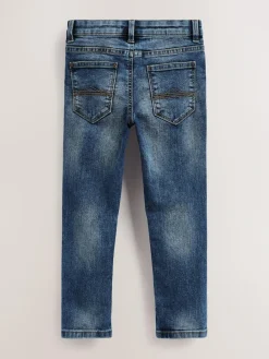 Online Next Blue Acid Wash Skinny Fit Stretch Jeans (3-17yrs)