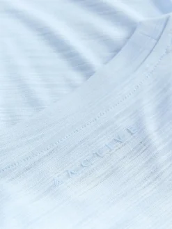 Best Next Active Crew Neck Lightweight Boxy Short Sleeve T-Shirt Blue